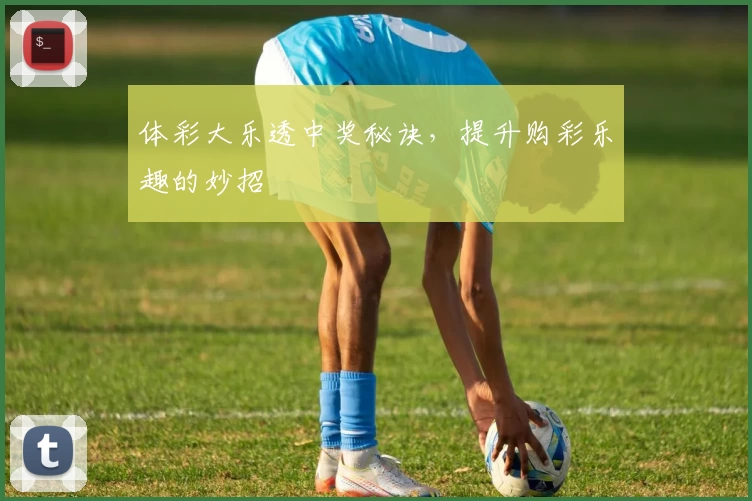 体彩大乐透中奖秘诀,提升购彩乐趣的妙招